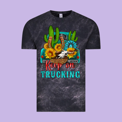 Keep On Trucking With Western Truck Vintage Tee Designed By Hra Design Shop