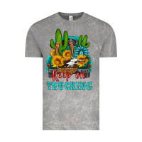 Cloud Rock keep on trucking with western truck Vintage Tee - HRA Design Shop