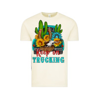 Vintage Arctic keep on trucking with western truck Vintage Tee - HRA Design Shop