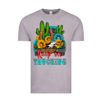 Vintage Zinc keep on trucking with western truck Vintage Tee - HRA Design Shop