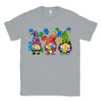 Heather Grey autism gnomes Classic Tee - AdoDesignShop