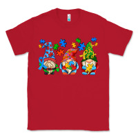 Red autism gnomes Classic Tee - AdoDesignShop