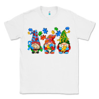 White autism gnomes Classic Tee - AdoDesignShop