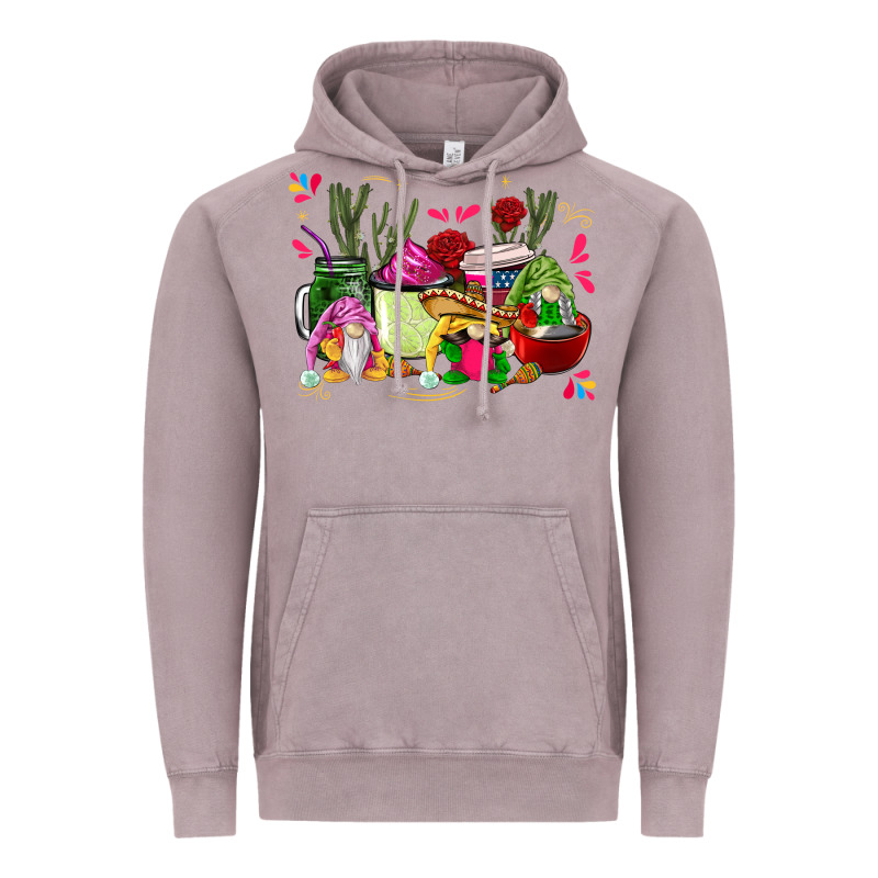 Mexican Gnomes With Coffee Cups Vintage Hoodie by CTS Tumbler Store | Teevron