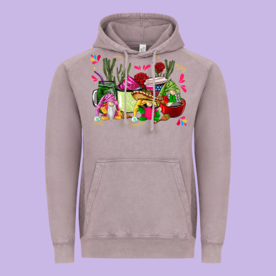 Mexican Gnomes With Coffee Cups Vintage Hoodie Designed By Cts Tumbler Store