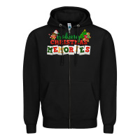 Black Baking Christmas memories Zipper Hoodie - NancyCooperArtShop
