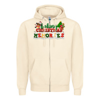 Sandshell Baking Christmas memories Zipper Hoodie - NancyCooperArtShop