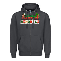 Smoke Baking Christmas memories Zipper Hoodie - NancyCooperArtShop