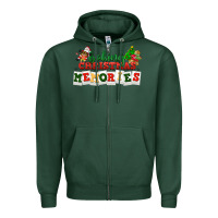 Sports Green Baking Christmas memories Zipper Hoodie - NancyCooperArtShop