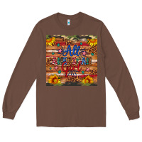Chestnut all american girl Long Sleeve Tee - Artiststas