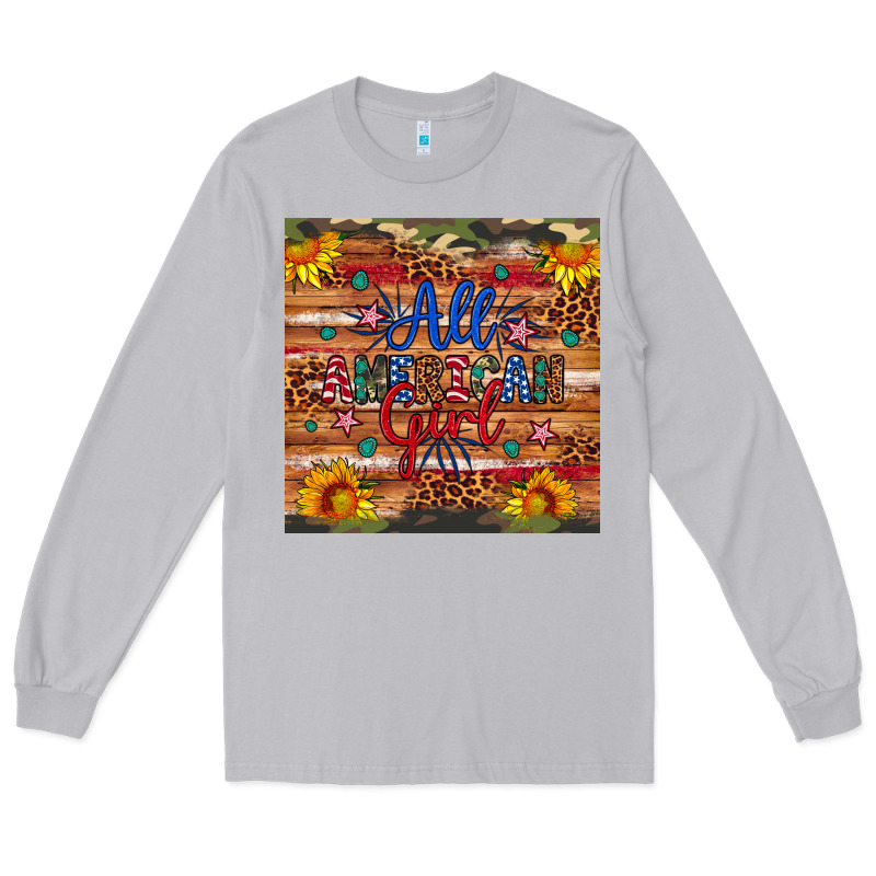 All American Girl Long Sleeve Tee by Artiststas | Teevron