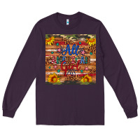 Plum all american girl Long Sleeve Tee - Artiststas