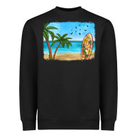 Black beach background Heavyweight Sweatshirt - HRA Design Shop