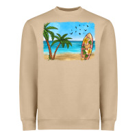 Mushroom beach background Heavyweight Sweatshirt - HRA Design Shop