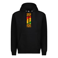 Black juneteenth pen wrap Premium Hoodie - BarkalooDesign