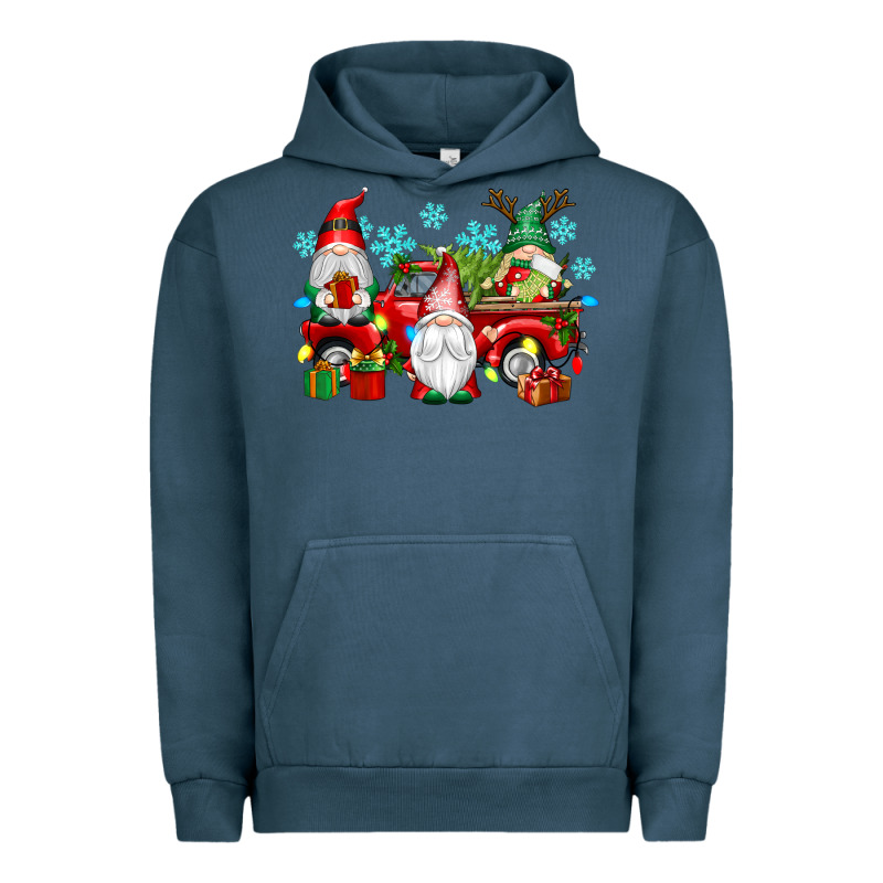 Christmas Gnome Truck Urban Hoodie by texasbilliewilder | Teevron