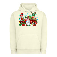 Pigment Pistachio christmas gnome truck Urban Hoodie - texasbilliewilder
