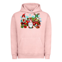 Pigment Salmon christmas gnome truck Urban Hoodie - texasbilliewilder