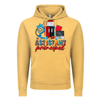 Vintage Mustard assistant principal Vintage Hoodie - Zillion Design Studio