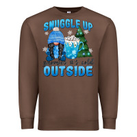 Chestnut snuggle up gnomies it's cold outside Premium Sweatshirt - MaliasSmallBusiness