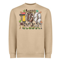 Mushroom happy 100 day of school american football baseball Heavyweight Sweatshirt - RacoonDesign