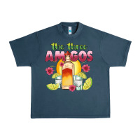 Midnight Navy the three amigos Urban Heavy Tee - JahusDesignShop