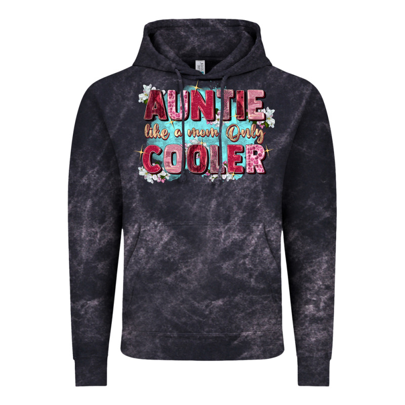 Auntie Like Mom Only Cooler Vintage Hoodie by Zillion Design Studio | Teevron