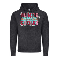 Vintage Black auntie like mom only cooler Vintage Hoodie - Zillion Design Studio
