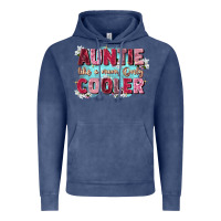 Vintage Denim auntie like mom only cooler Vintage Hoodie - Zillion Design Studio
