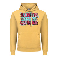 Vintage Mustard auntie like mom only cooler Vintage Hoodie - Zillion Design Studio