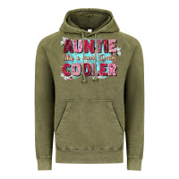 Vintage Olive auntie like mom only cooler Vintage Hoodie - Zillion Design Studio