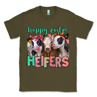Army Green happy easter heifers Classic Tee - Jasminsmagicworld