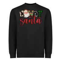 Black howdy santa Heavyweight Sweatshirt - FaDigitalArtStudio