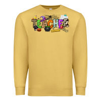 Antique Gold halloween teacher Premium Sweatshirt - NancyCooperArtShop