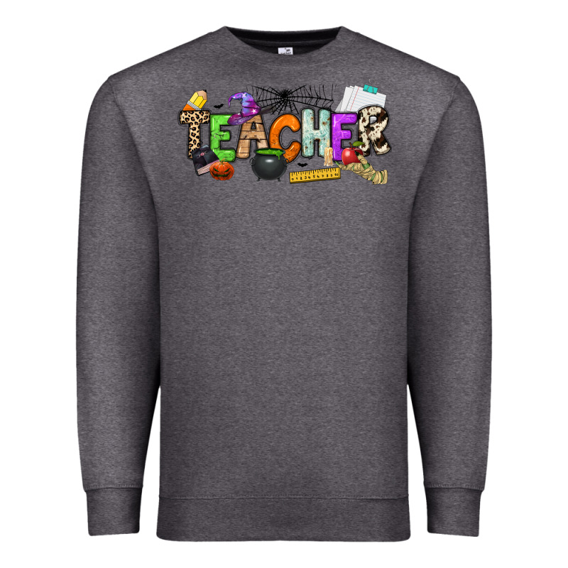 Halloween Teacher Premium Sweatshirt by NancyCooperArtShop | Teevron