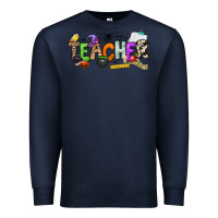 Navy halloween teacher Premium Sweatshirt - NancyCooperArtShop