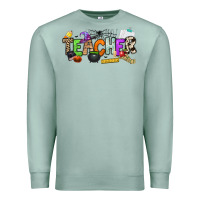 Seafoam halloween teacher Premium Sweatshirt - NancyCooperArtShop