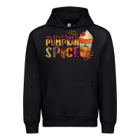 Black my blood type is pumpkin spice Urban Hoodie - NancyCooperArtShop
