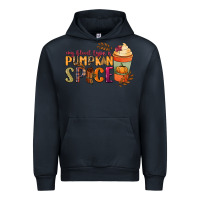 Navy my blood type is pumpkin spice Urban Hoodie - NancyCooperArtShop