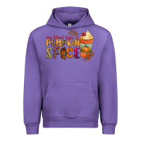 Tulip my blood type is pumpkin spice Urban Hoodie - NancyCooperArtShop