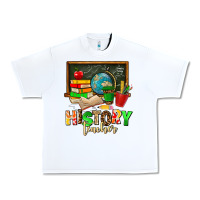 White history teacher Urban Heavy Tee - AdoDesignShop
