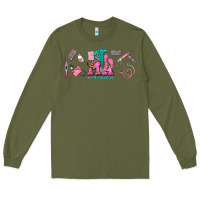 Army Green medical assistant elements Long Sleeve Tee - AdoDesignShop