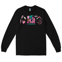 Black medical assistant elements Long Sleeve Tee - AdoDesignShop