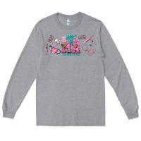 Heather Grey medical assistant elements Long Sleeve Tee - AdoDesignShop
