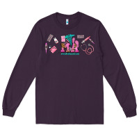 Plum medical assistant elements Long Sleeve Tee - AdoDesignShop