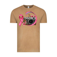 Vintage Camel floral cancer ribbon vintage camera Vintage Tee - FaDigitalArtStudio