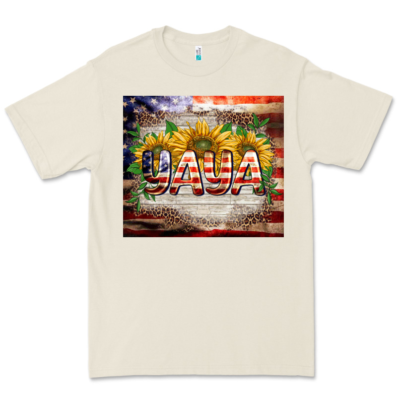 Patriotic Yaya Tumbler Premium Tee by BarkalooDesign | Teevron