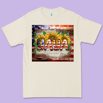 Patriotic Yaya Tumbler Premium Tee Designed By Barkaloodesign