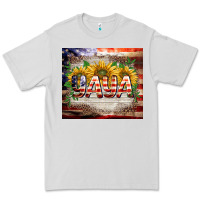 Dove Grey patriotic yaya tumbler Premium Tee - BarkalooDesign