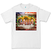 White patriotic yaya tumbler Premium Tee - BarkalooDesign